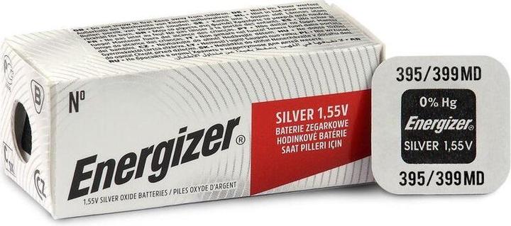 Produktbild Energizer 395/399 (SR927) - 10 Uhrenbatterien (10 Stk., SR57, 50 mAh)