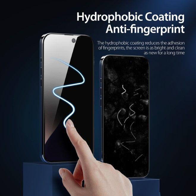 Actual product image Dux Ducis Panzerglas Privacy (1 Piece, Apple iPhone 16 Pro Max)