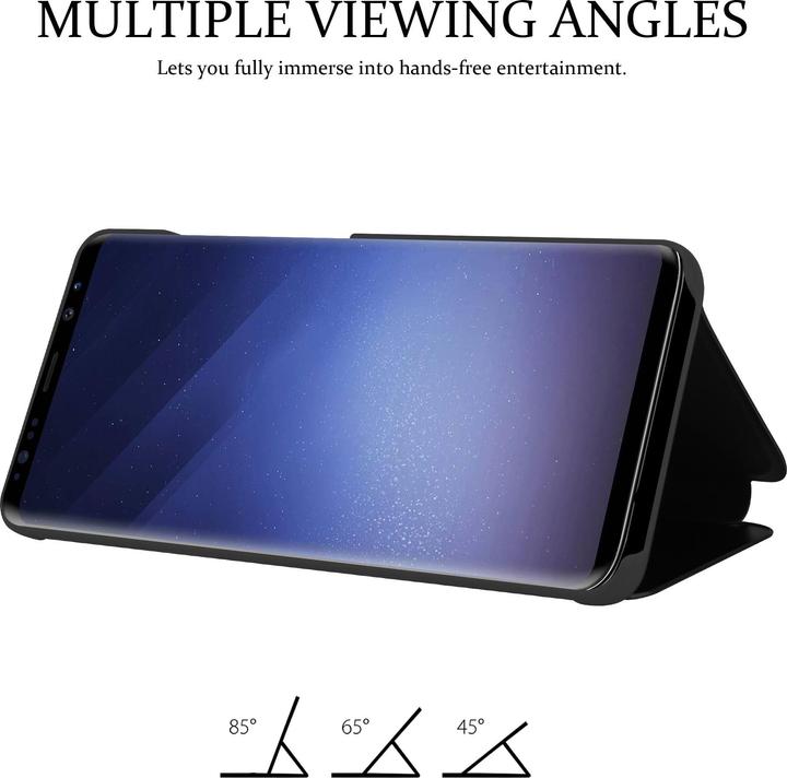 Produktbild Cadorabo Book Smart View Spiegel Cover (Samsung Galaxy S9)