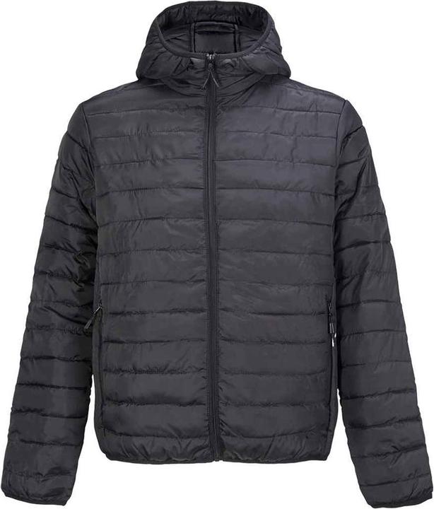 Actual product image Sols Mens Stream Hooded Padded Jacket (M)
