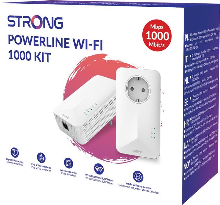 Actual product image Strong POWERL1000WFDUOEUV2 POWERL1000DUOEU (1000 Mbit/s)