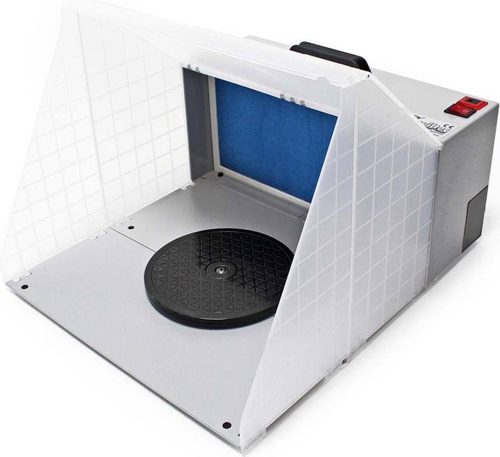 Immagine prodotto Wiltec Aerografo Lot completo Cabine d'aspirazione Aerografo 3m³/min Tuyau et Filtre