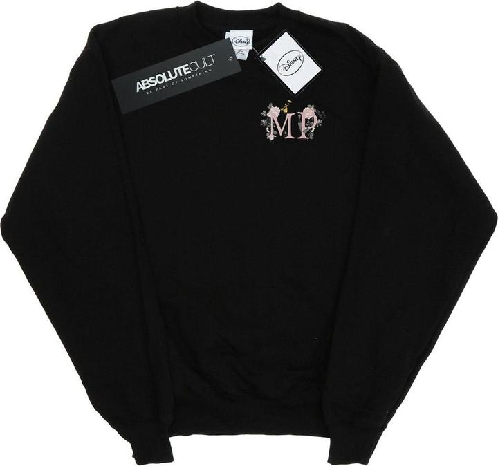 Disney Mary Poppins Letter Breast Print Sweatshirt (S)