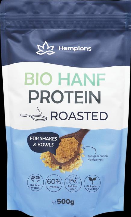 Produktbild Hempions Bio Hanfprotein Premium (Nussiges Röstaroma, 1 Stk., 500 g)