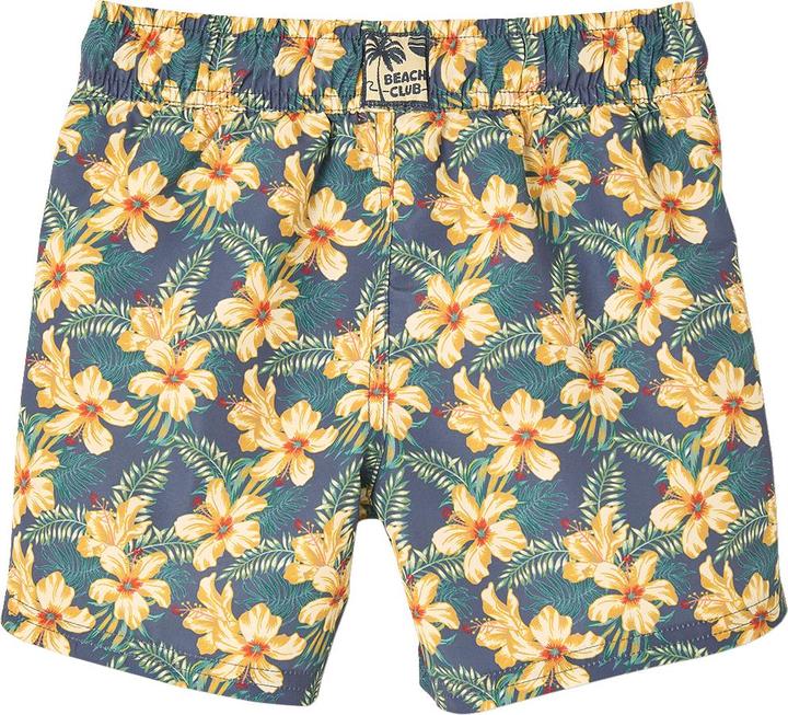 Vertbaudet Jungen Badeshorts mit Hawaiiblumen