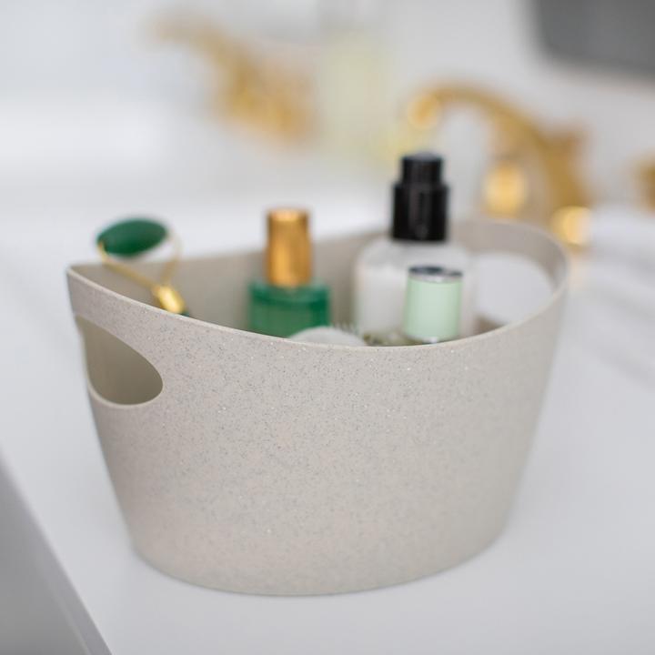 Actual product image Koziol Laundry Basket Bottichelli S 1.5 l, Grey (1.50 l)