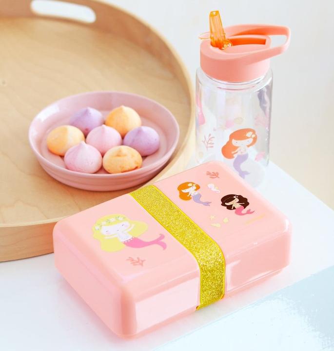 Immagine prodotto A Little Lovely Company Scatola per il pranzo Sirena SBMEPI31 rosa 18x6x12cm