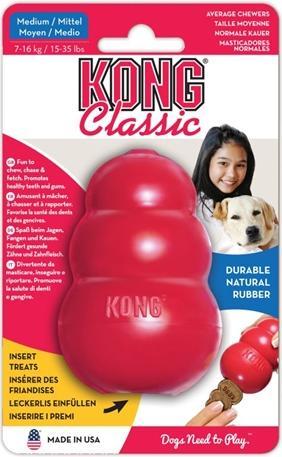 Image du produit KONG Classique (Apporter, Jouet alimentaire pour chien, Jouet à mâcher pour chien)
