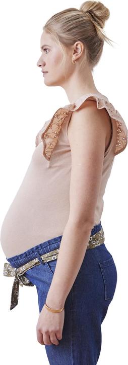 Actual product image Vertbaudet Maternity top with embroidered flounces (W32/L34)