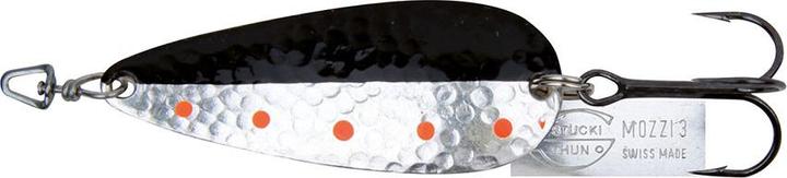 Black, Red dots