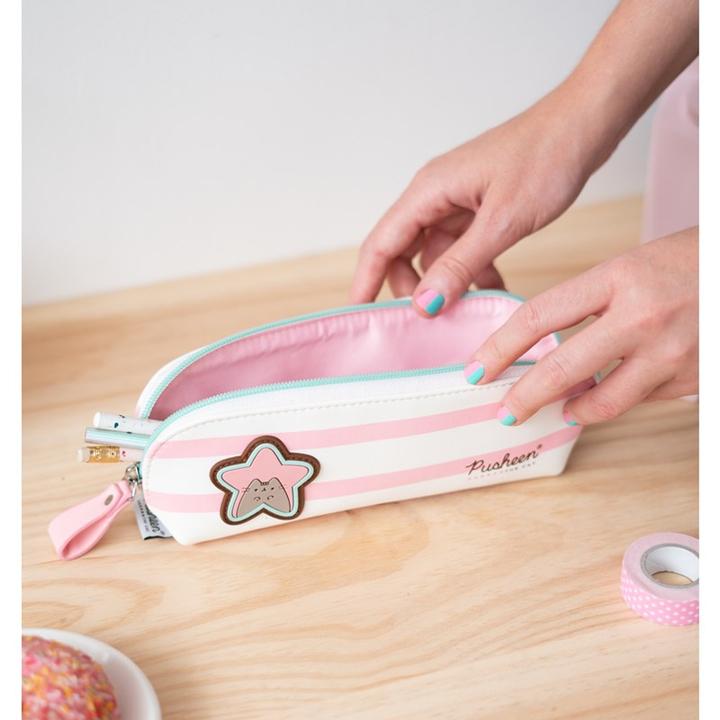 Image du produit Etui Pusheen blanc/rose