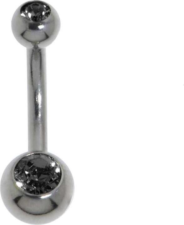 Bijouteria Bauchpiercing (Chirurgenstahl 316L, Kristall)