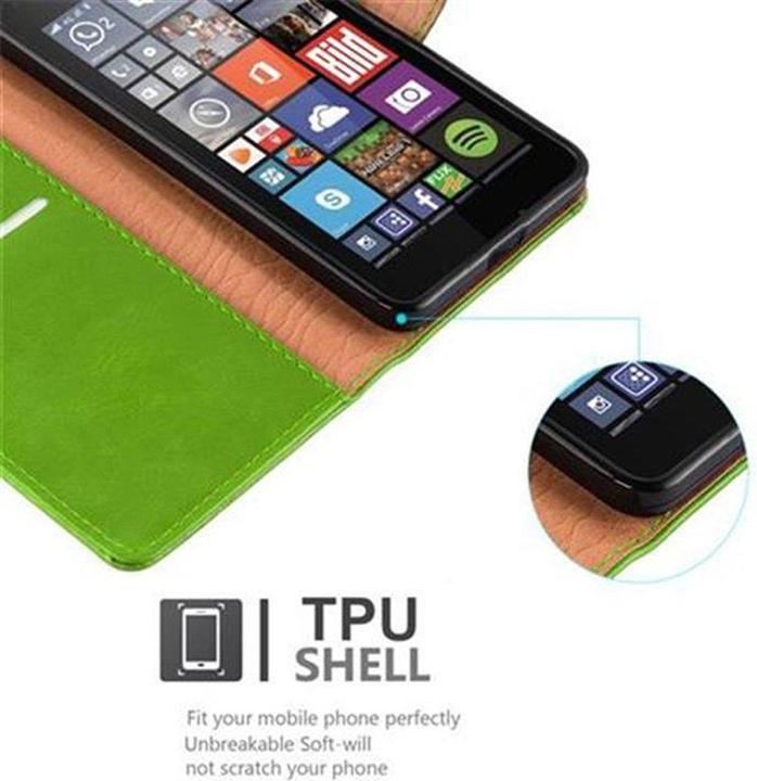 Produktbild Cadorabo Book Luxury Cover (Microsoft Lumia 640)