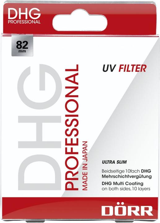 Actual product image Dörr UV filter DHG 82mm (82 mm, UV filter)