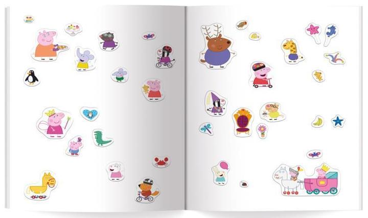 Produktbild Peppa Pig Mein Stickeralbum mit 100 Stickern