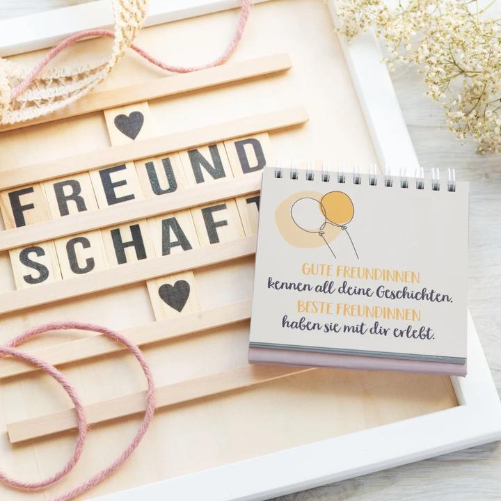 Produktbild Es heisst Freundschaft, weil man mit Freundinnen alles schafft (Deutsch, Groh Verlag, 2022)