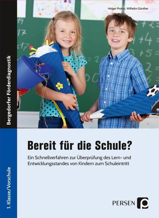 Actual product image Bereit für die Schule? (German, Holger Probst, Wilhelm Günther, 2022)