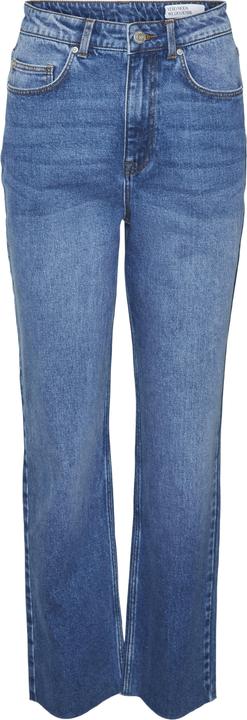 Vero Moda VMCALIA Hohe Taille Gerade geschnitten Jeans Straight-Fit