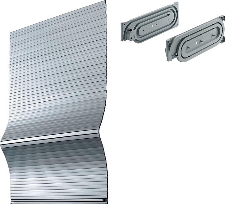 Productafbeelding Hettich Jaloeziedeur voor kast, 500x600x350mm zonder rail (1 Pcs.)