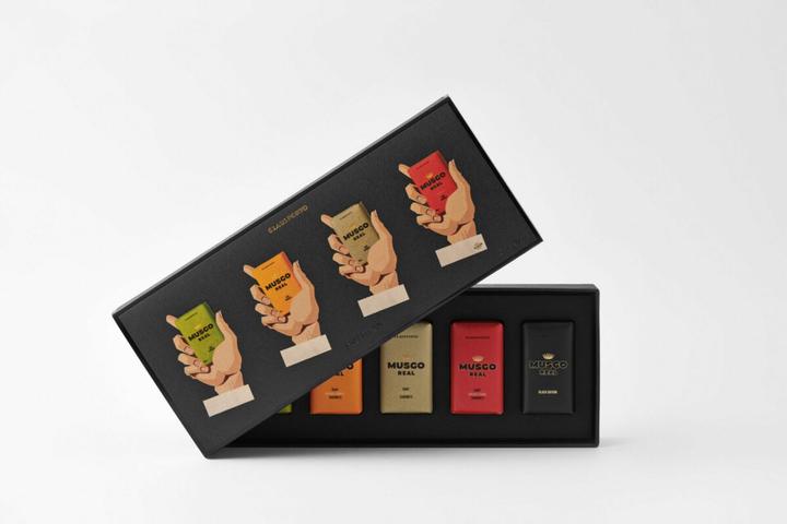 Produktbild Musgo Real Geschenkebox 5 Luxus Miniseifen