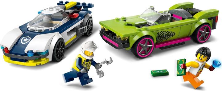 Image du produit LEGO Poursuite en voiture de police et en muscle car (60415, LEGO City)