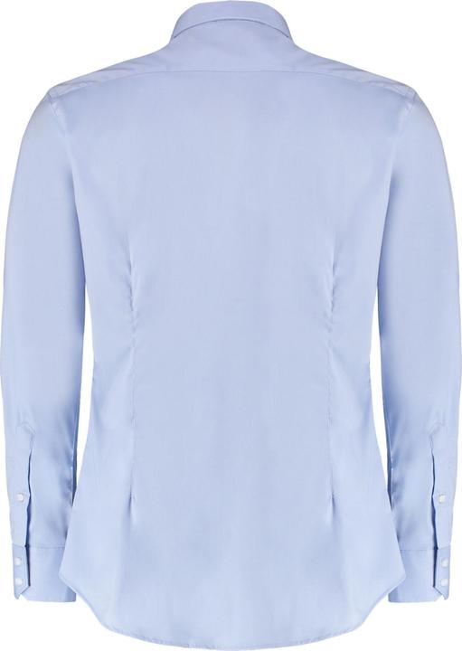 Actual product image Kustom Kit Mens Oxford Stretch Slim Long-Sleeved Shirt (35)