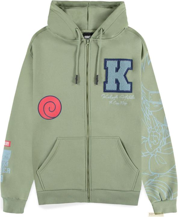 Produktbild Difuzed Naruto - Kakashi - Zipper Hoodie - 2XL (XXL)