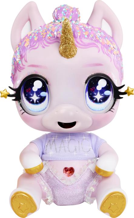 Immagine prodotto MGA Bambola unicorno Glitter Babyz - Arcobaleno rosa