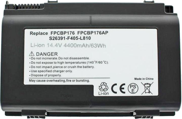 Produktbild Fujitsu-Siemens Akku FPCBP176, NH570 (6 Zellen, 4400 mAh)