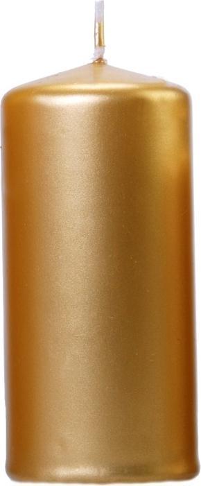 Produktbild Partydeco Bougie Dorée métallisée 12x6cm - (6pcs) (6 Stk.)