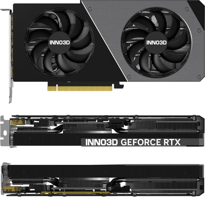 Actual product image Inno3D GeForce RTX 4070 Ti SUPER TWIN X2 - 16GB GDDR6X, 1x HDMI, 3x DP (16 GB)