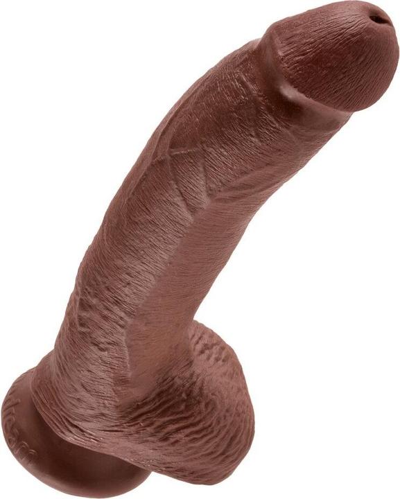 Actual product image Doc Johnson 9 Inch Cock - With Balls