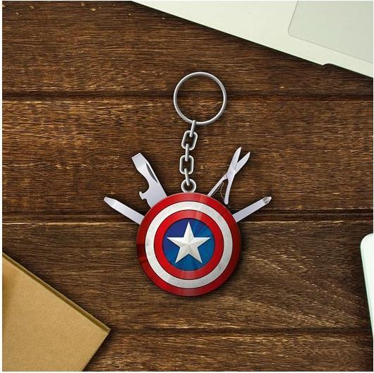 Produktbild Paladone Products Marvel Avengers Captain America Schild Vielzweck Taschenmesser