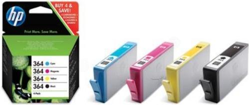 Produktbild HP Tinte 364 (M, BK, C, Y)