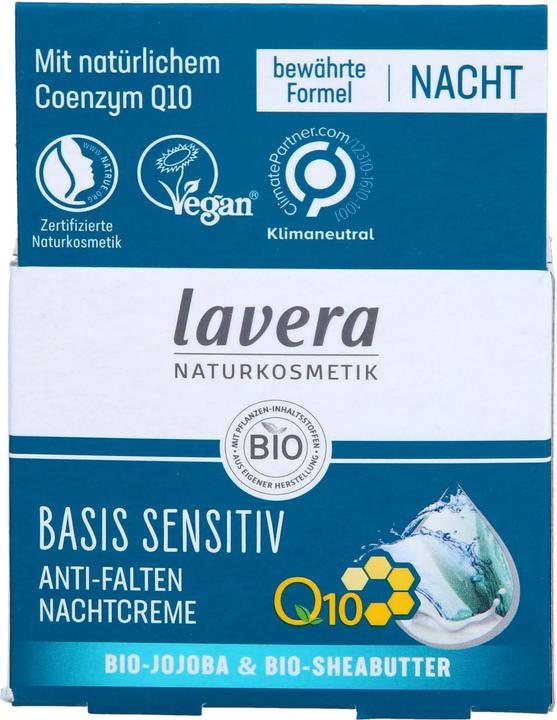 Immagine prodotto Lavera Bas Sen Nac Cr Q10 (50 ml, Crema notte)