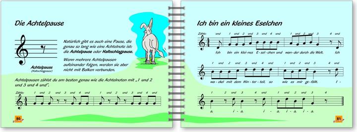 Actual product image Voggy's recorder school (German)