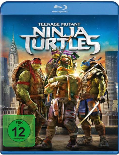 Produktbild Teenage Mutant Ninja Turtles (Blu-ray, 2014, Deutsch, Spanisch, Französisch, Italienisch)