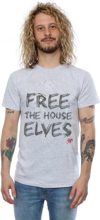 Image du produit - T-shirt DOBBY FREE THE HOUSE ELVES - Homme (XXL)