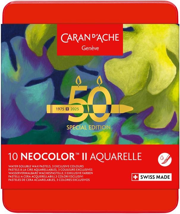 Immagine prodotto Caran d'Ache Neocolor II (Multicolore, 10 x)