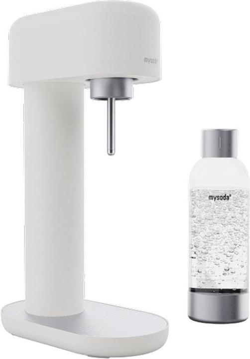 Image du produit Mysoda Incl. 1 flasque quick-lock premium - Aluminium - Hvid/sølvfarvet