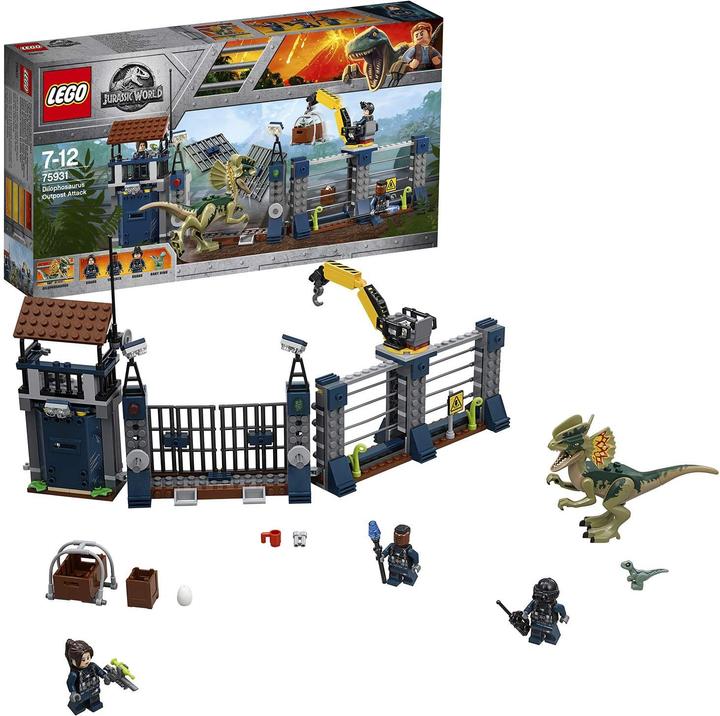 Actual product image LEGO Attack of the Dilophosaurus (75931, LEGO Jurassic World)