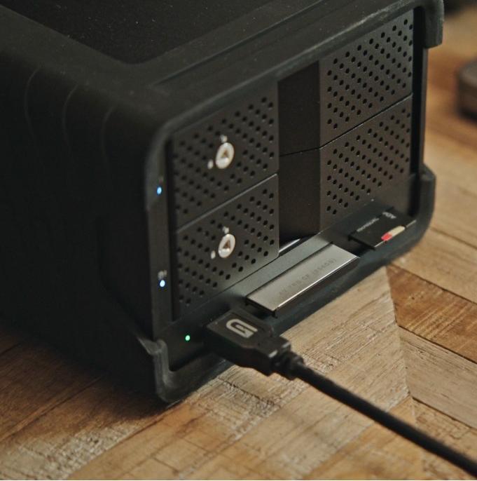 Image du produit Glyph Blackbox PRO RAID 40TB avec hub, classe entreprise, USB-C (3.1, Gen 2) (40 To)