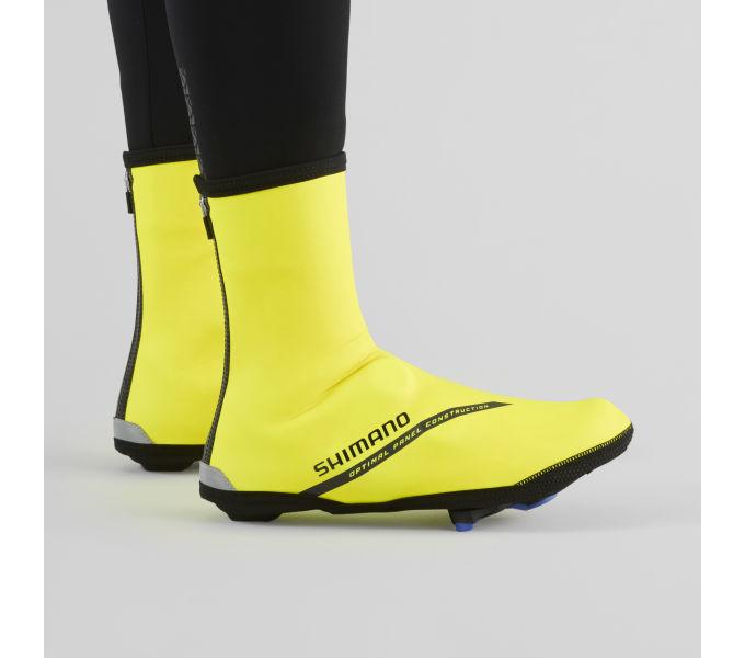 Immagine prodotto Shimano Copriscarpe Dual Cr Giallo Neon S (Numero Di Scarpe 37-39) (37, 38, 39)