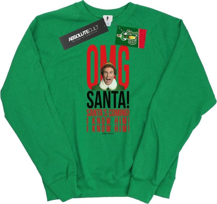 Produktbild Elf OMG Santa I Know Him Sweatshirt (XXL)