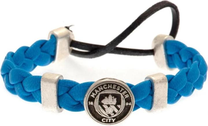 Produktbild Manchester City FC Zum Hineinschlüpfen Armband PU (16 cm, 100% synthetisches Material)