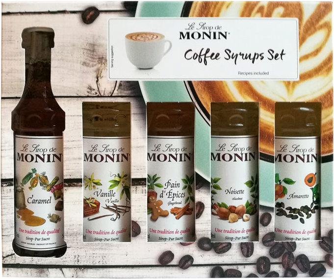 Image du produit Monin Set de sirop pour le café (1 x 25 cl)