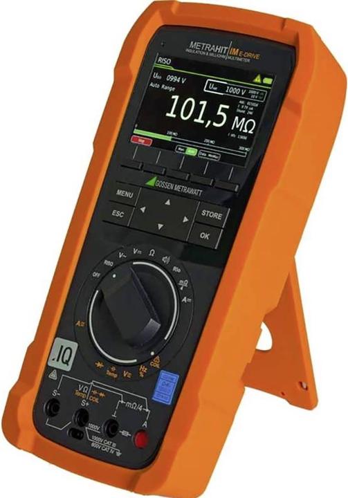 Actual product image Gossen Hand Multimeter, High precision meter calibrated (DAkkS accredited laboratory) digital Datenl (CAT III 1000V, CAT IV 600V)