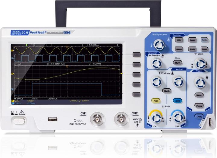 Image du produit Peaktech P 1336 Oscilloscope à mémoire numérique