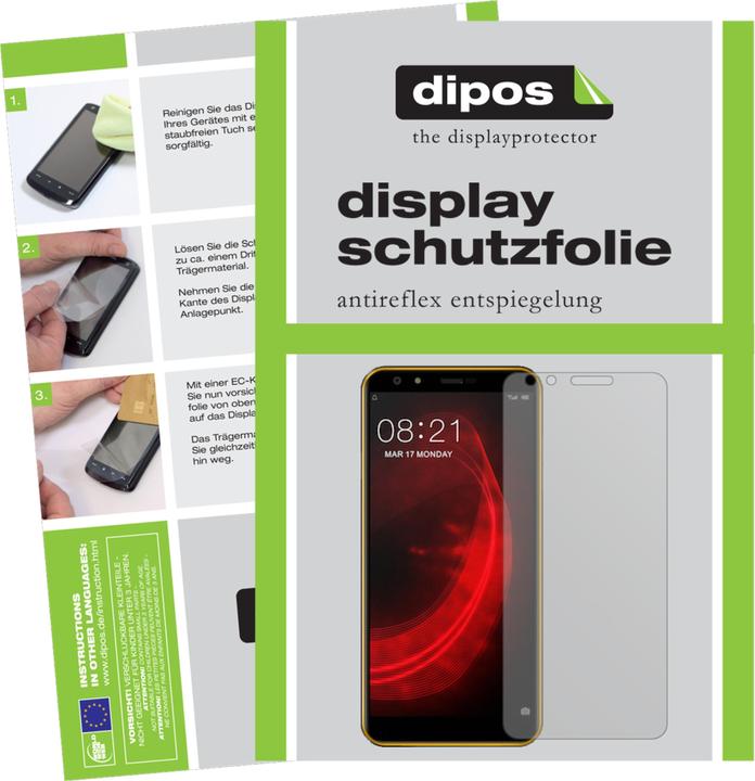 Image du produit Dipos Film de Protection d’écran Anti-reflet (5 pièce(s), Nubia N2 Lite)