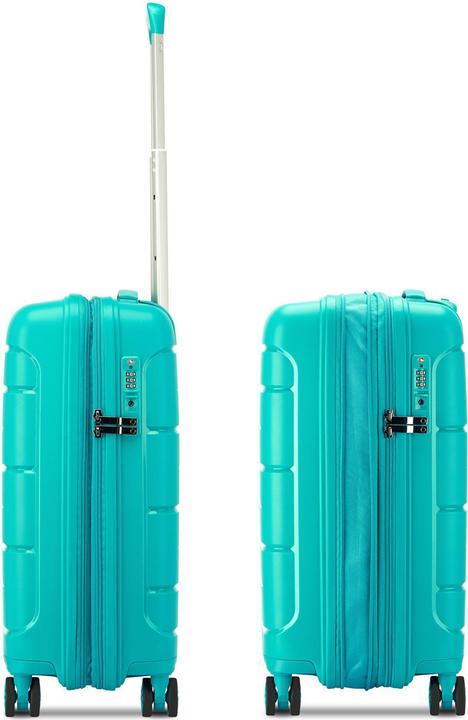 Actual product image Modo by Roncato Starlight 3.0 4 Rollen Kofferset 3-teilig mit Dehnfalte (219 l, XL (from 140l))